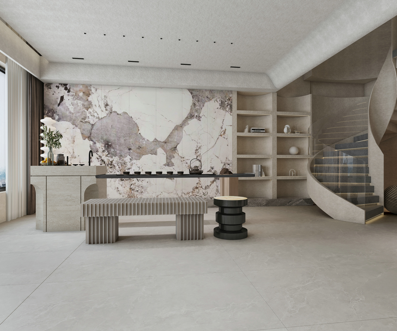 LY715S501 浅月米灰效果图