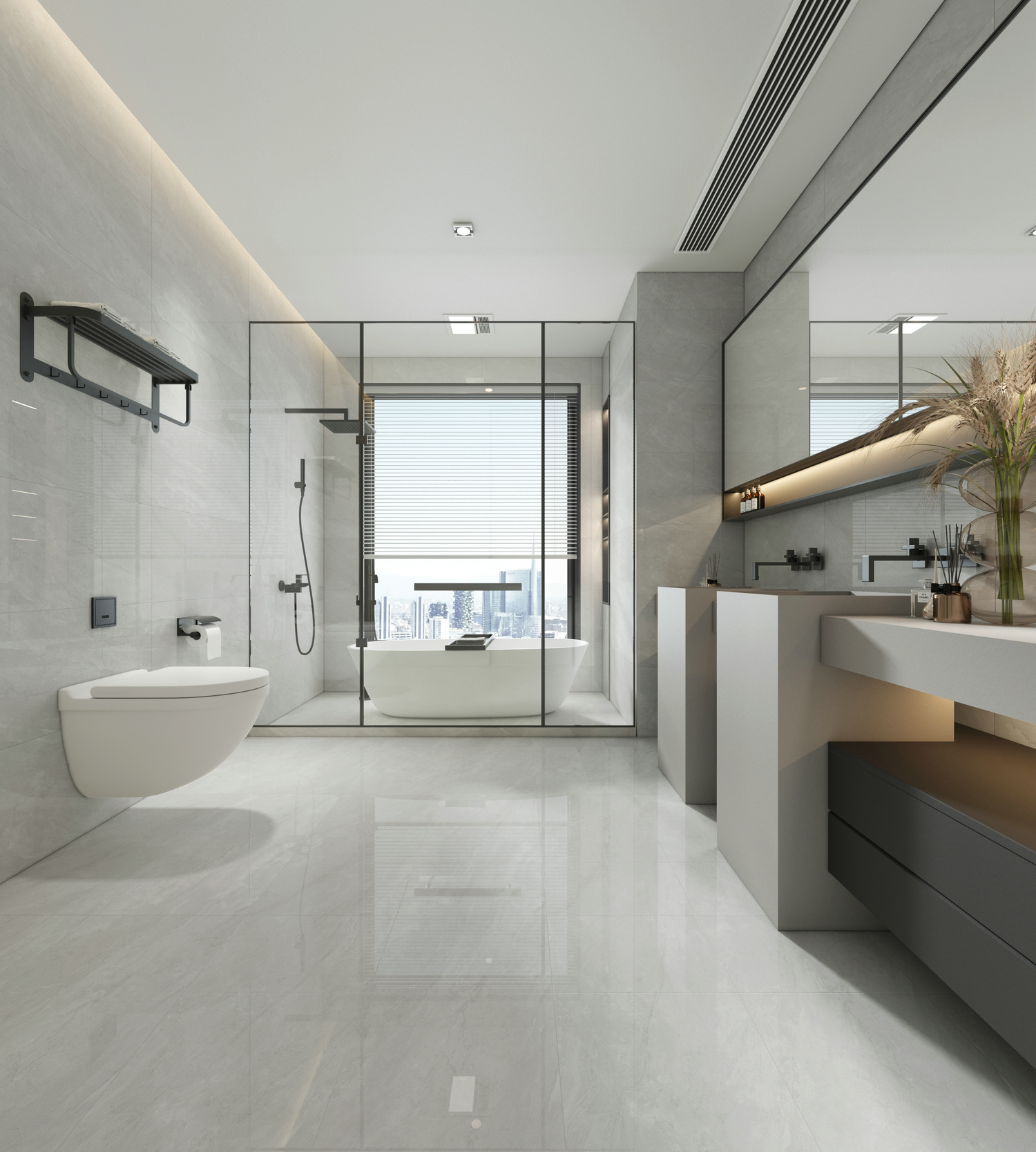 LJGA85802 德尔松米黄效果图